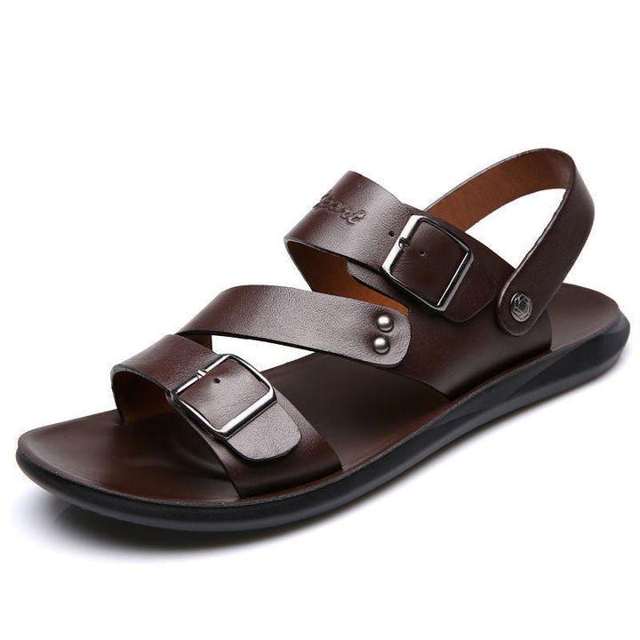 Nathan | Leather Sandals