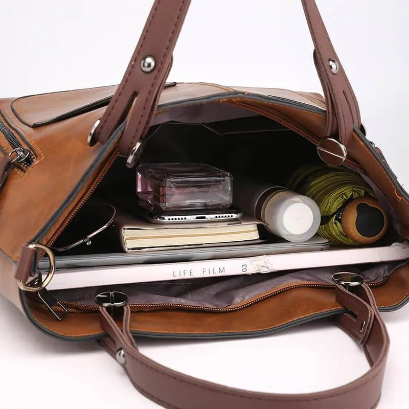 Vera™ - Leather Shoulder Bag