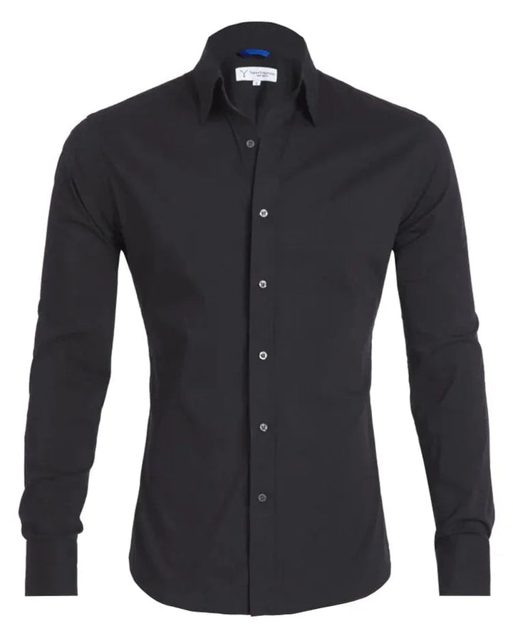 Victor - Wrinkle Free Shirt with Zipper