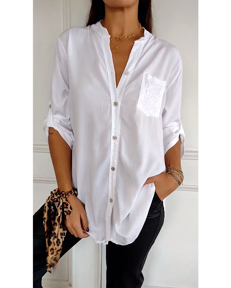 Yara™ - V-Neck Casual Top