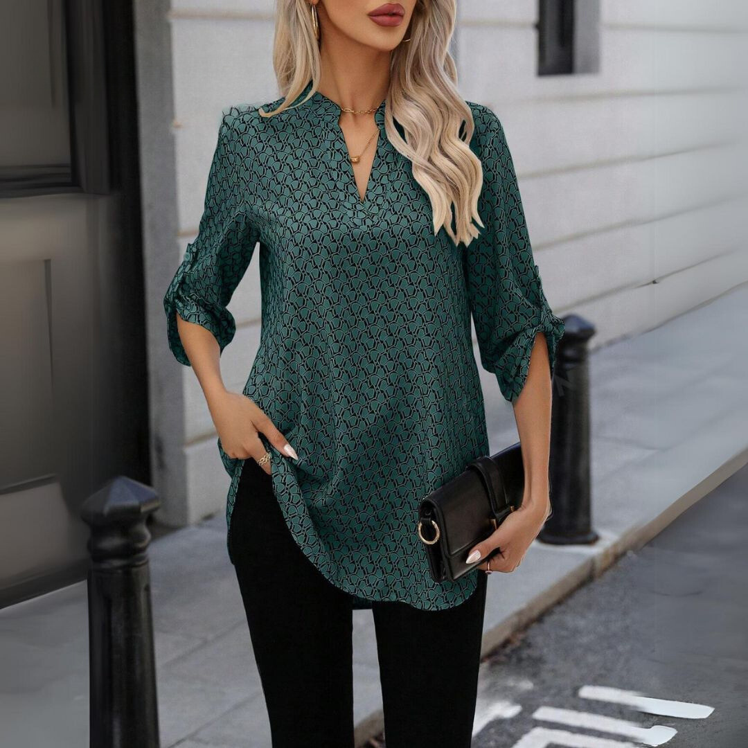 Ashley Melbourne | Brandy Sophisticated Print Blouse