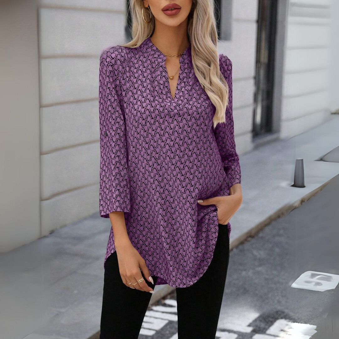 Ashley Melbourne | Brandy Sophisticated Print Blouse