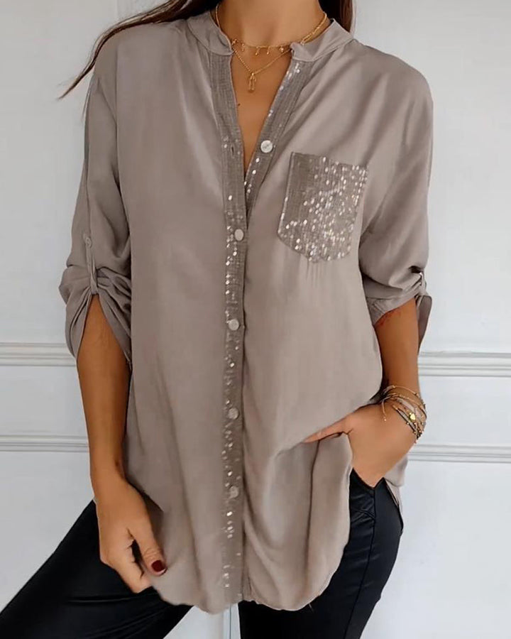 Yara™ - V-Neck Casual Top