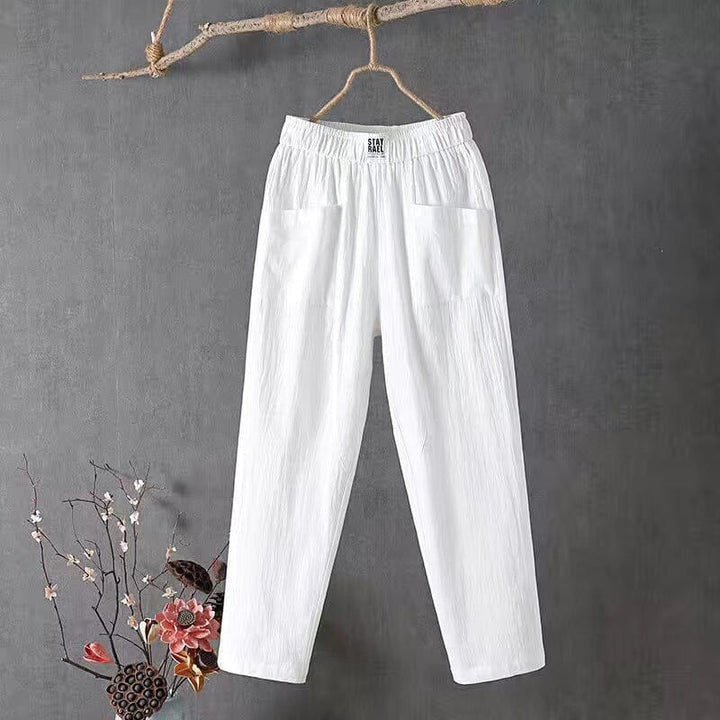 Veronica™ | Linen Blend Trousers