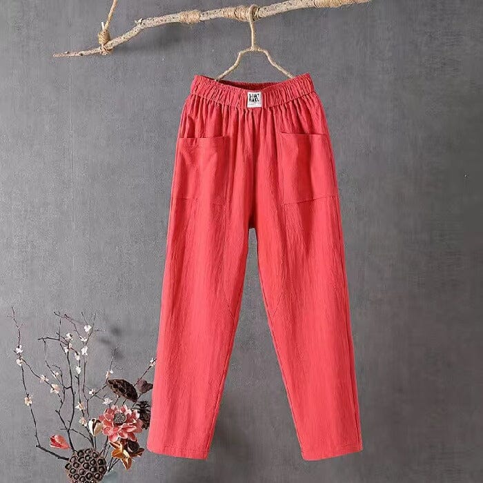 Veronica™ | Linen Blend Trousers