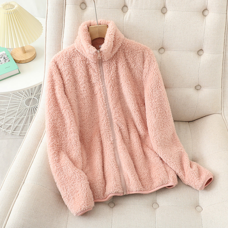 Mia | Cozy Fleece Cardigan