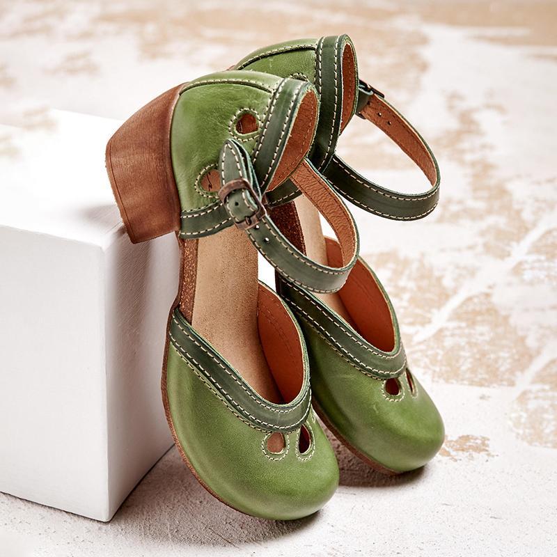 Nora | Comfort Sandals with Low Heels