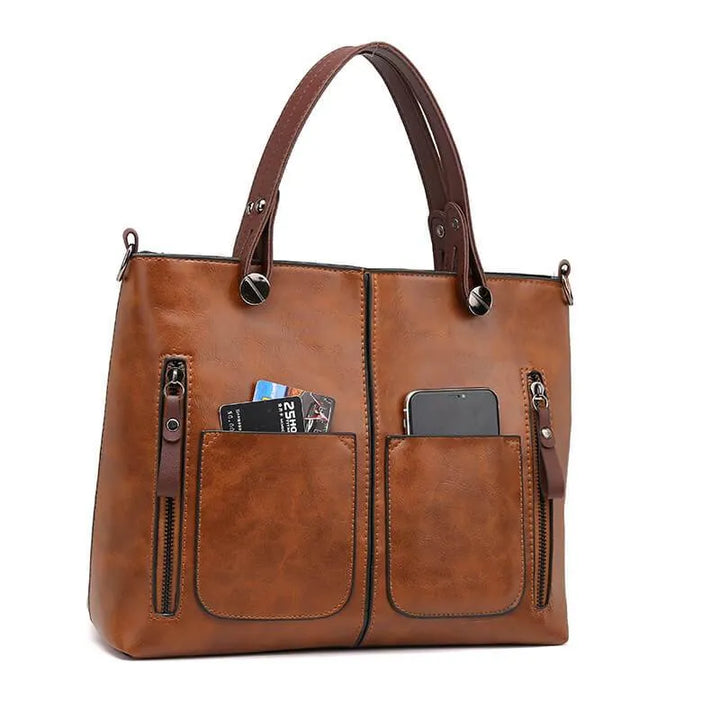 Vera™ - Leather Shoulder Bag