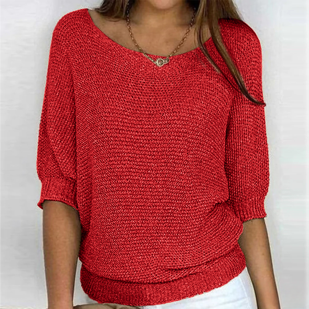 Phoebe™ - Relaxed Knit Top