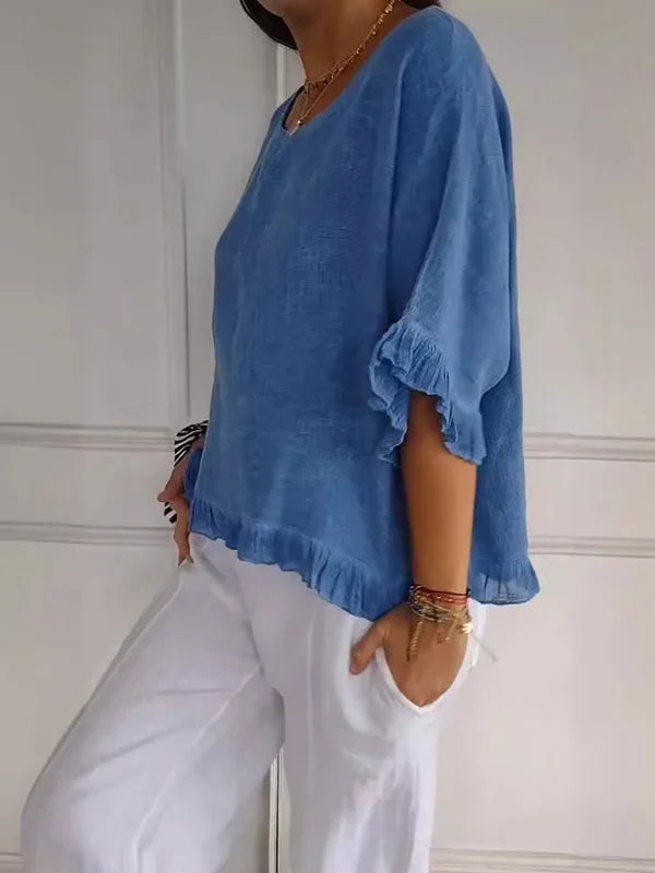 Saffira Linen Shirt