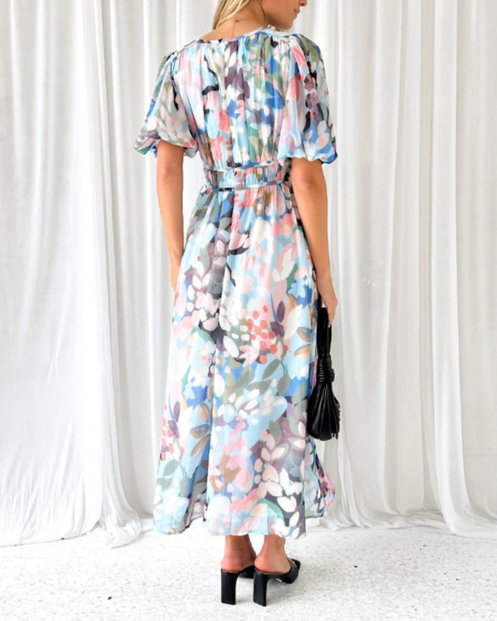 Lyra - Elegant Floral Dress