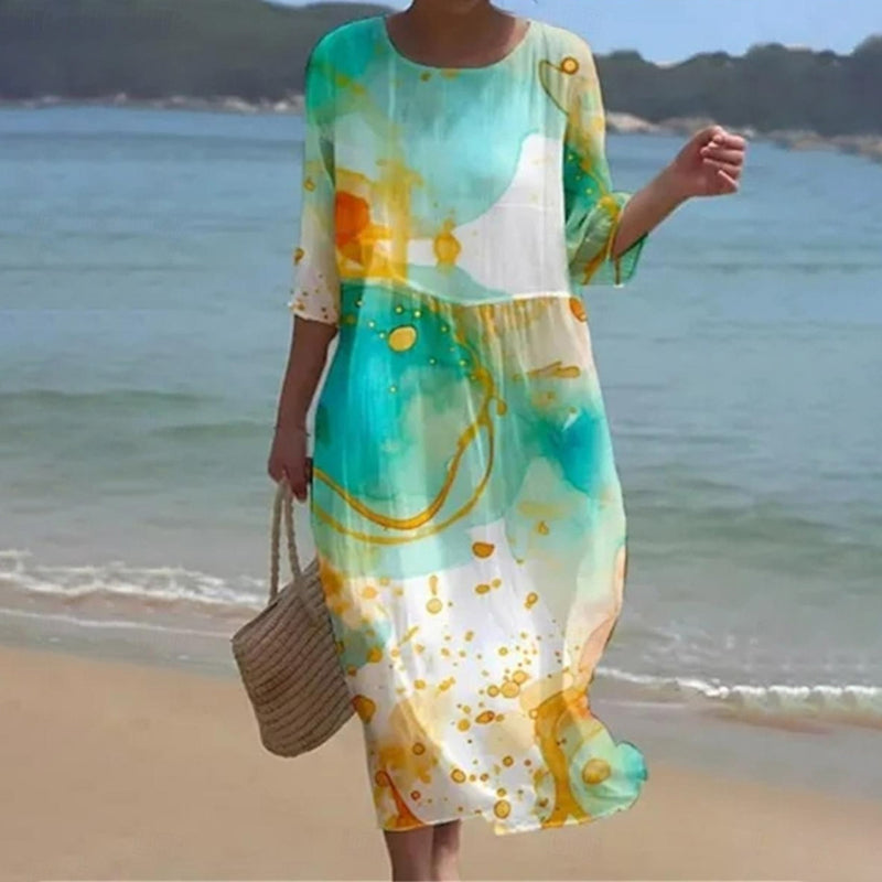 Elara | Stylish Elegant Floral Dress