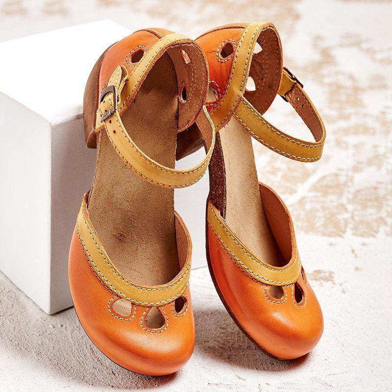 Nora | Comfort Sandals with Low Heels