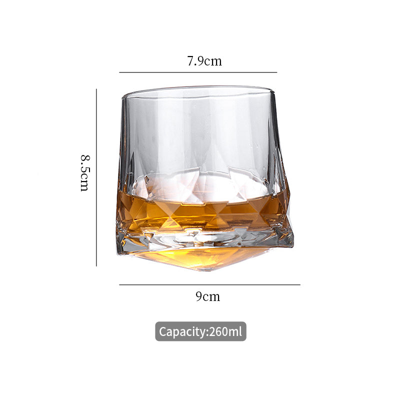 THE CRYSTAL CAROUSEL WHISKEY GLASS