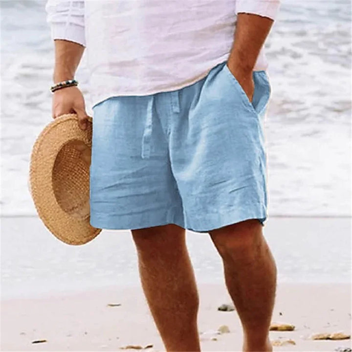 Alaric™ | Casual Cotton Linen Beach Shorts