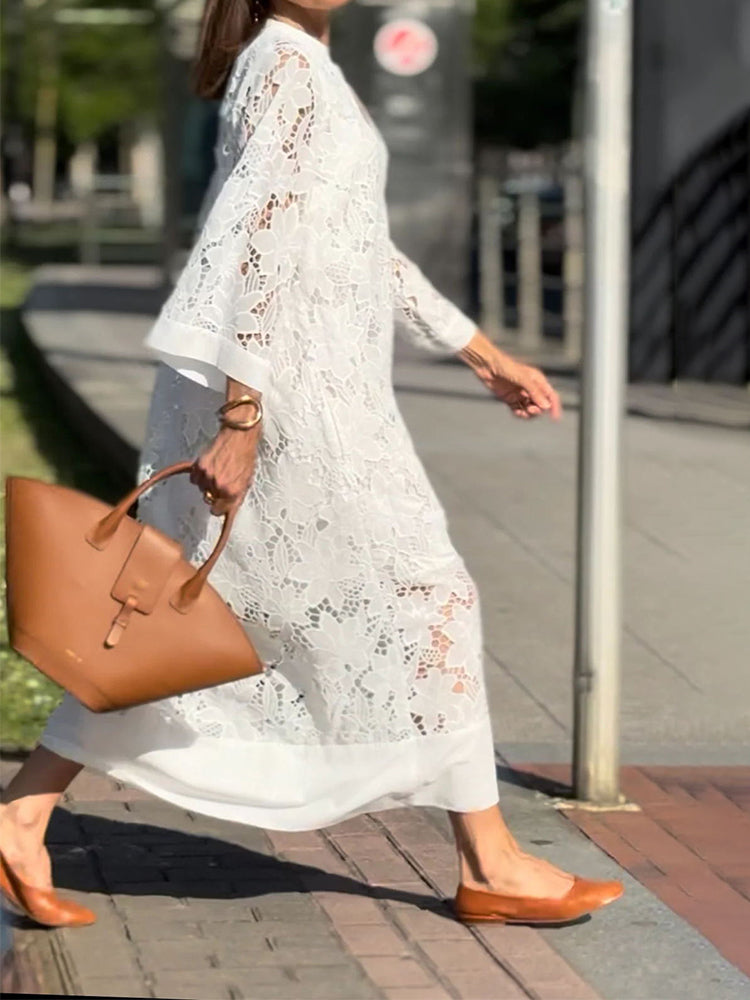 Eleanor™ - Comfy Lace Dress