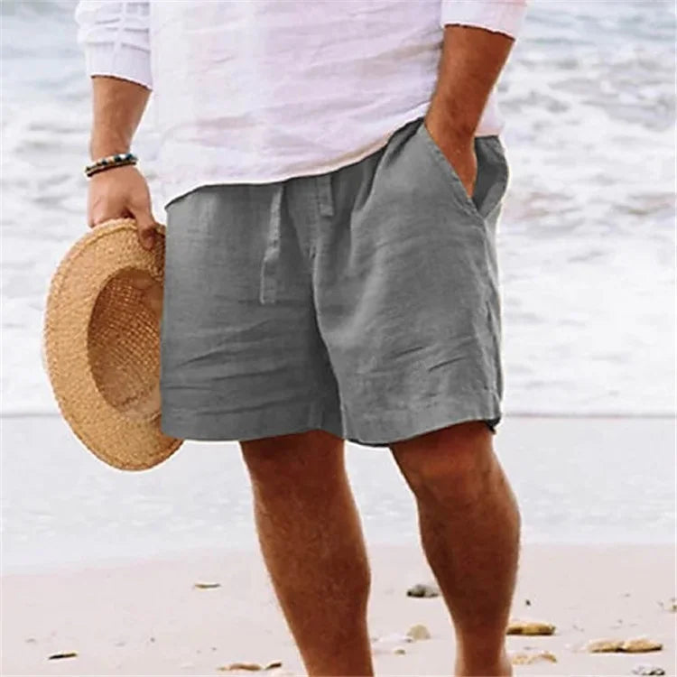 Alaric™ | Casual Cotton Linen Beach Shorts