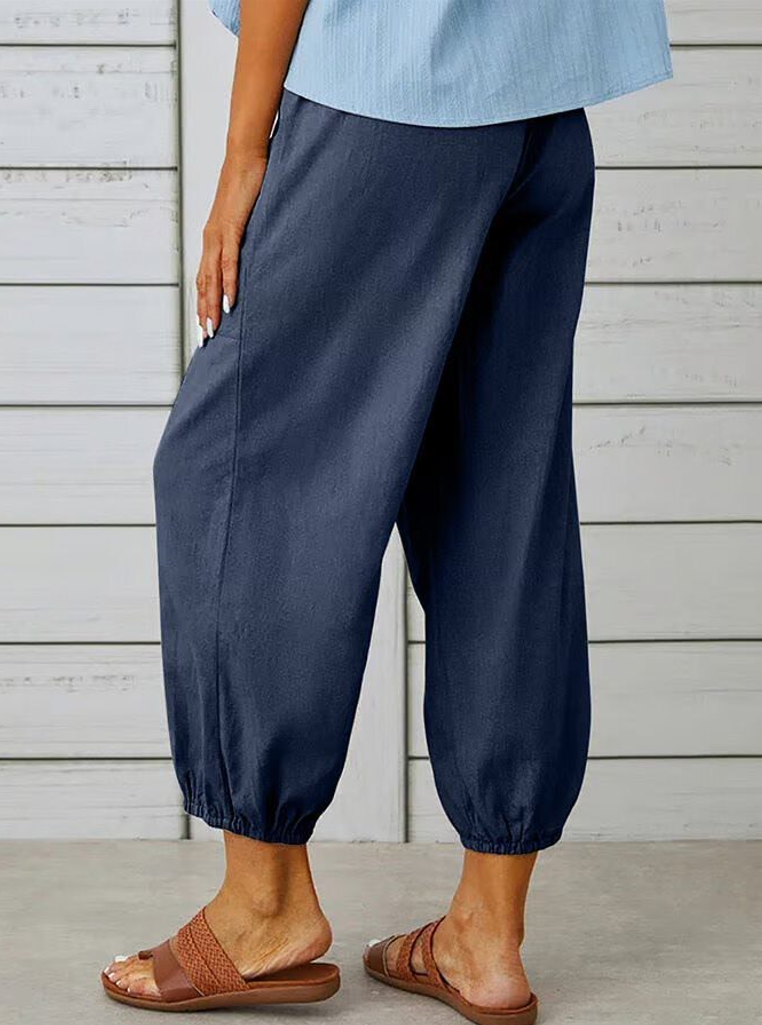 Adira | Casual Buttoned Trousers