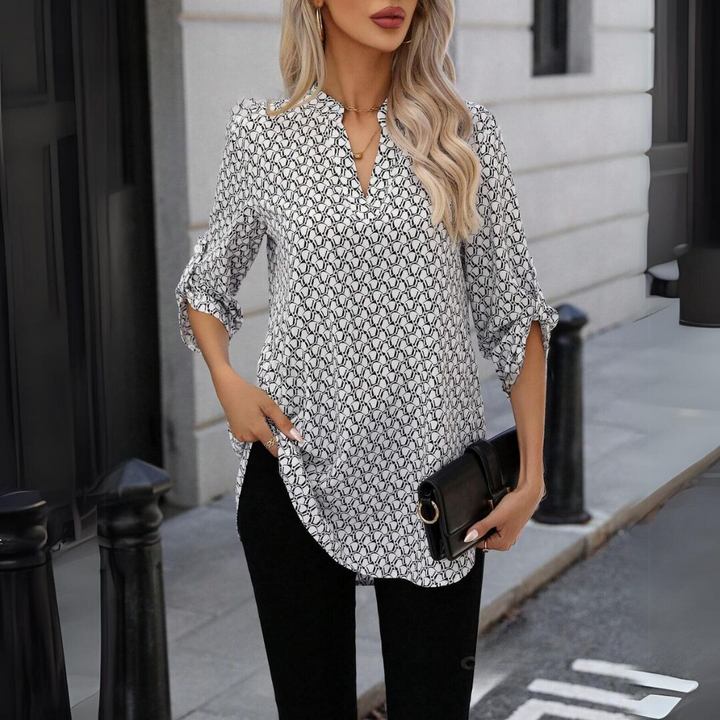 Ashley Melbourne | Brandy Sophisticated Print Blouse