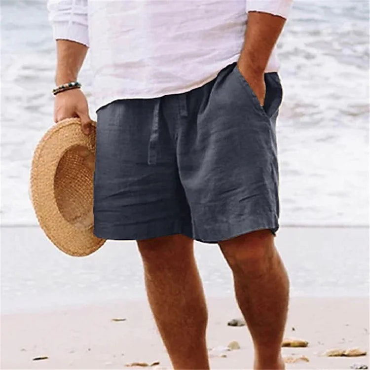 Alaric™ | Casual Cotton Linen Beach Shorts