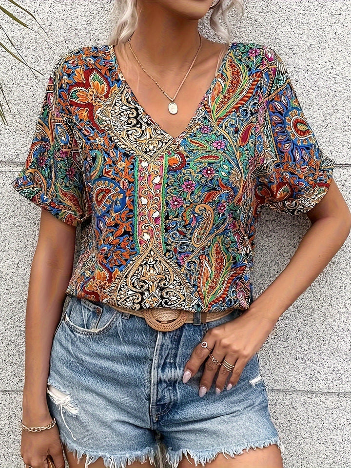 Julia - V Neck Blouse