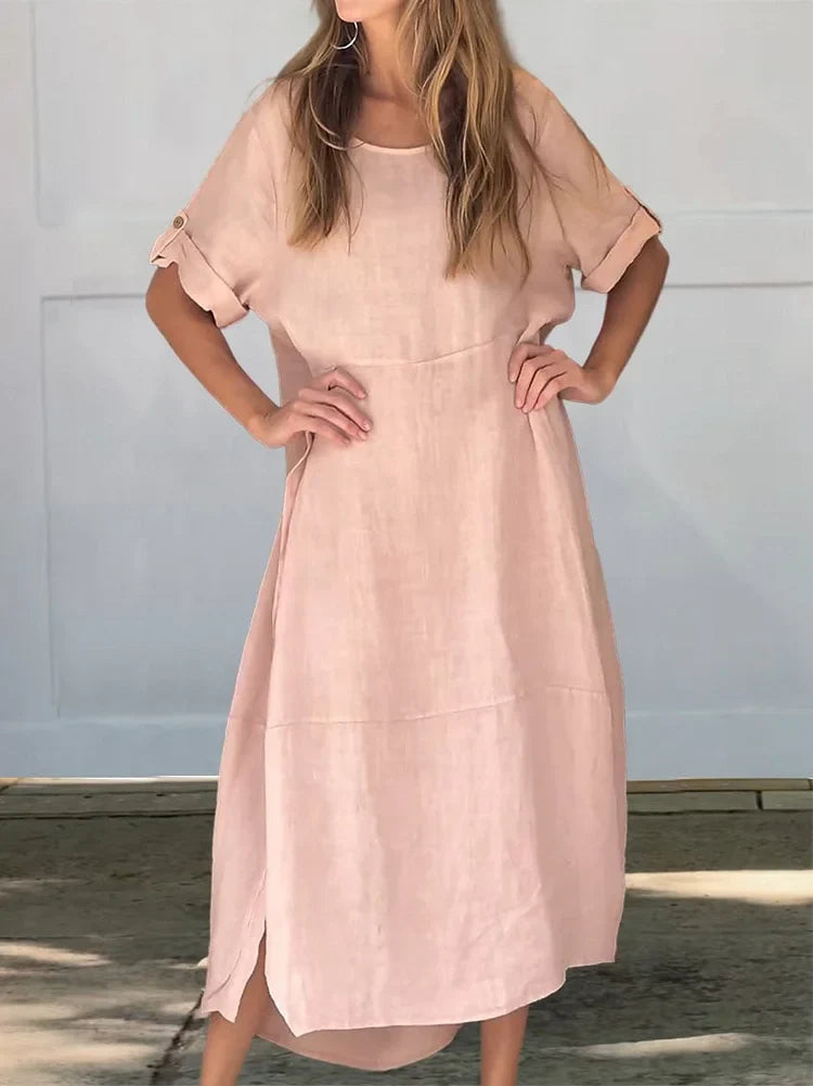 Vera™ Linen Cotton Dress