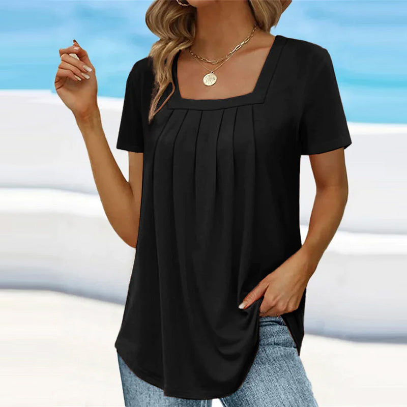 Rachel | Pleated Blouse