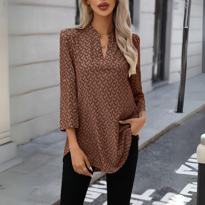 Ashley Melbourne | Brandy Sophisticated Print Blouse