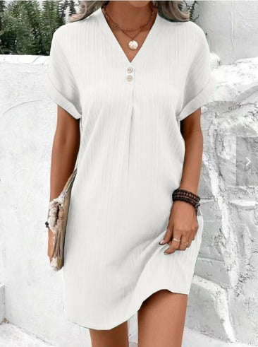 Mia™ - V-neck Spring Dress