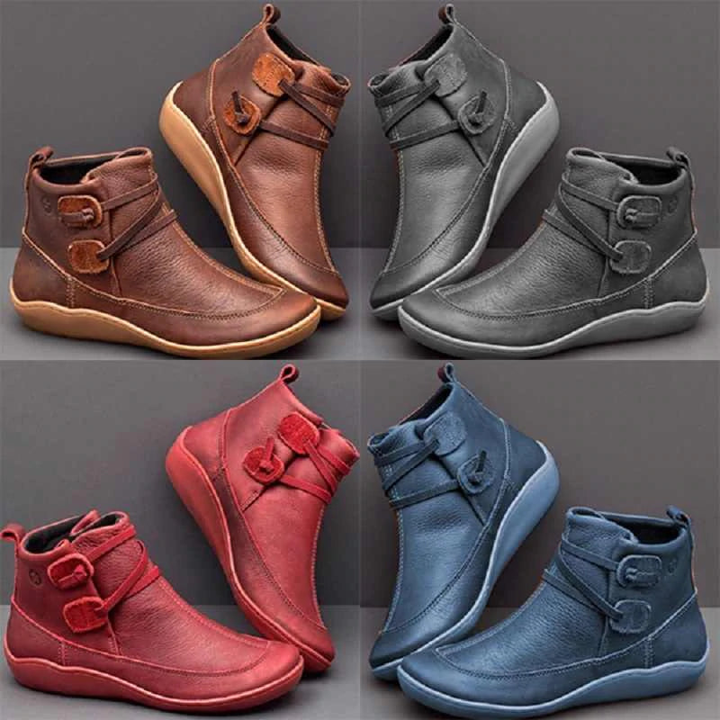 Cody - Premium Vegan Leather Orthopedic Boots