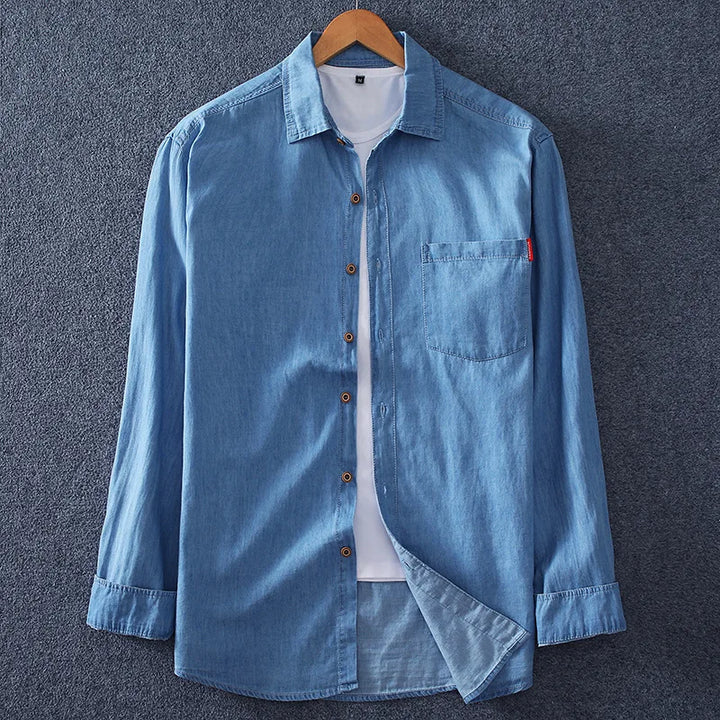 THE ROYAL SAPPHIRE DENIM SHIRT