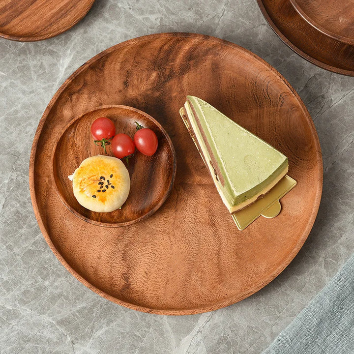 ACACIA WOOD PLATES