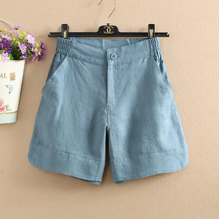 Megan Linen Shorts