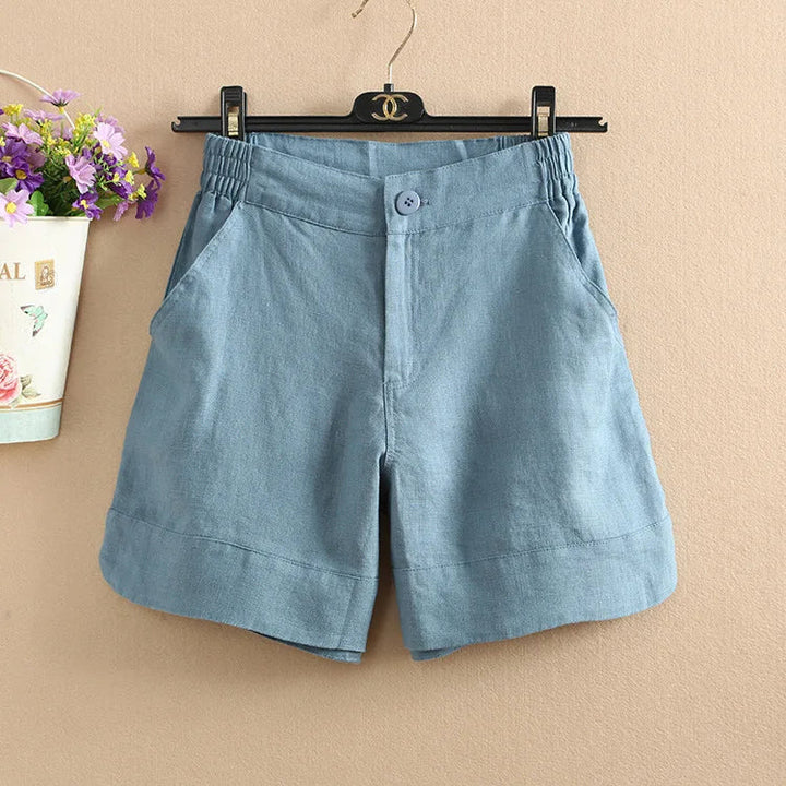 Megan Linen Shorts