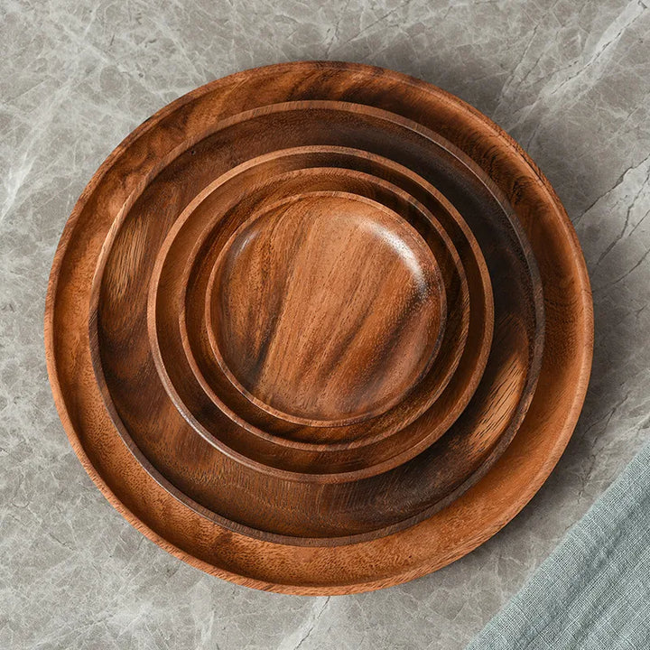 ACACIA WOOD PLATES