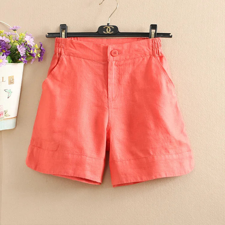 Megan Linen Shorts