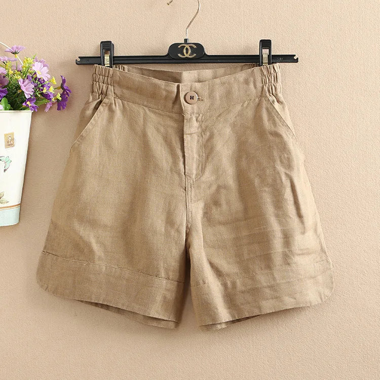 Megan Linen Shorts