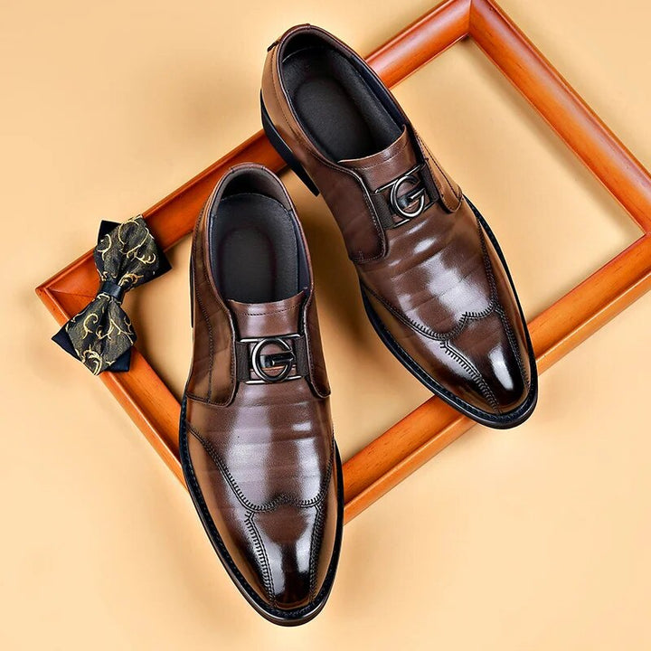 GIOVANNI ATTARI LEATHER SHOES