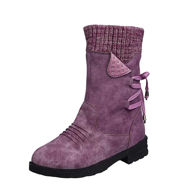 Julia - Stylish Suede Boots