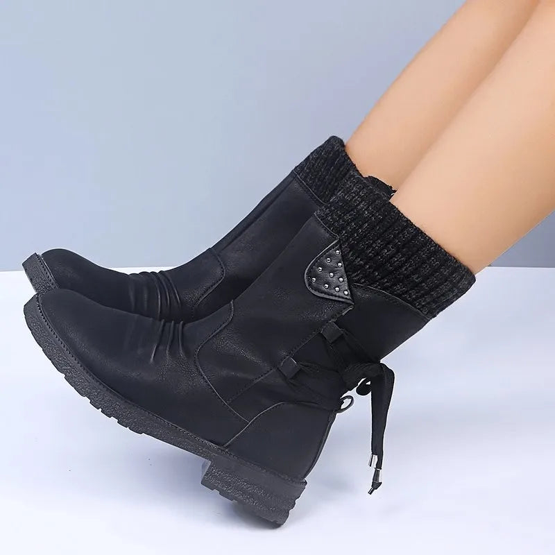 Julia - Stylish Suede Boots