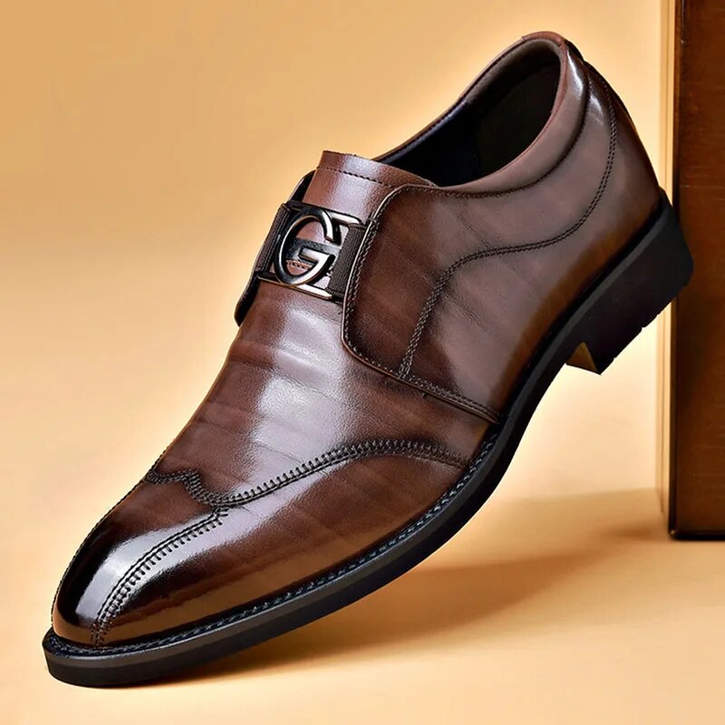 GIOVANNI ATTARI LEATHER SHOES