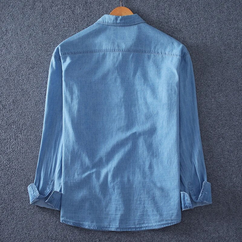 THE ROYAL SAPPHIRE DENIM SHIRT