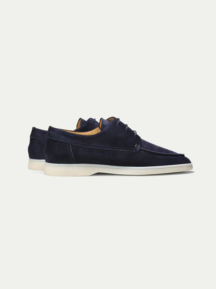 Patek | Suede Lace-Up Moccasins