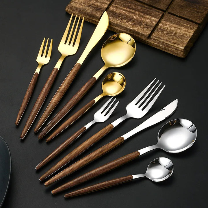 ACACIA WOOD CUTLERY