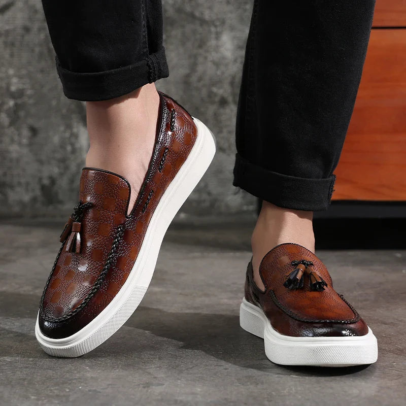 Sebastian Costello Leather Slip-on Shoes