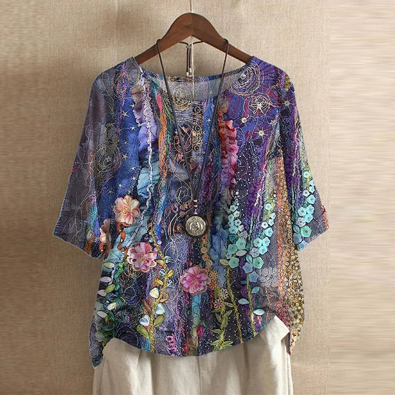 Meliora™ - Vintage Charm Blouse