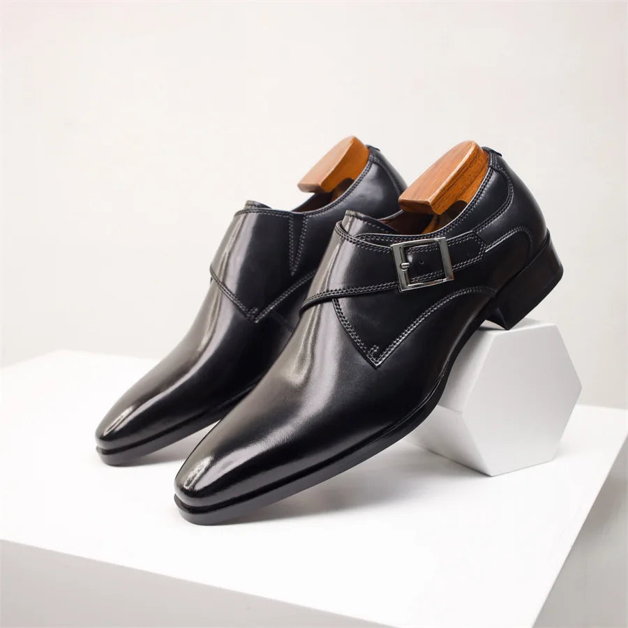 Kieran™ | Lux Leather Shoes