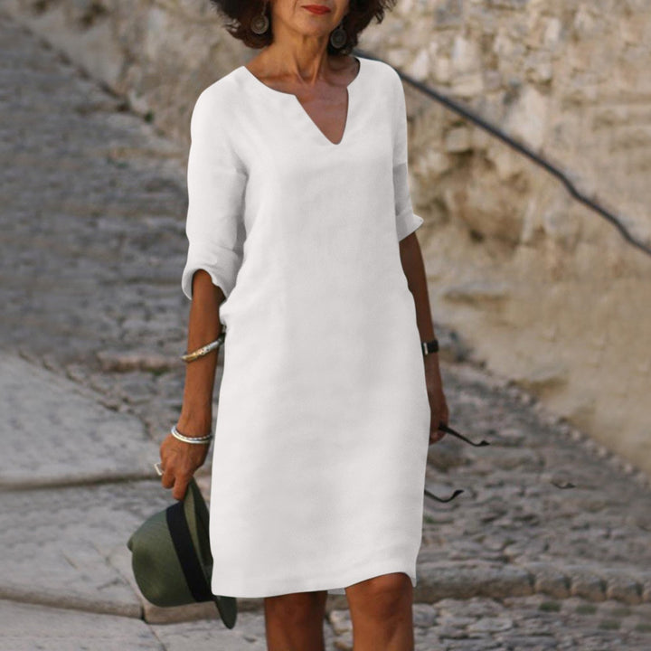 Vivienne | V-Neck Dress