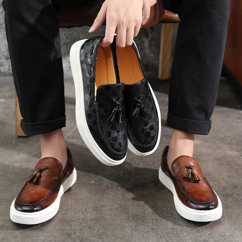 Sebastian Costello Leather Slip-on Shoes