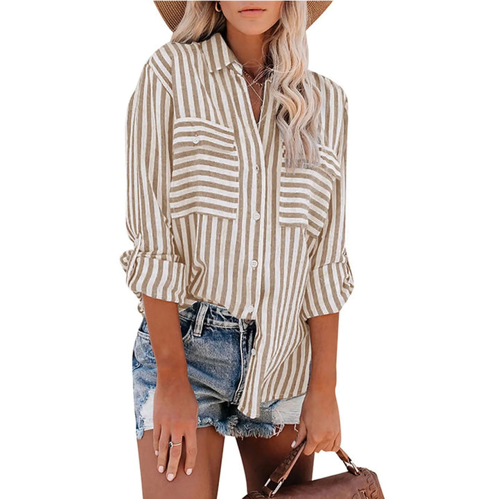 Freya | Striped Blouse